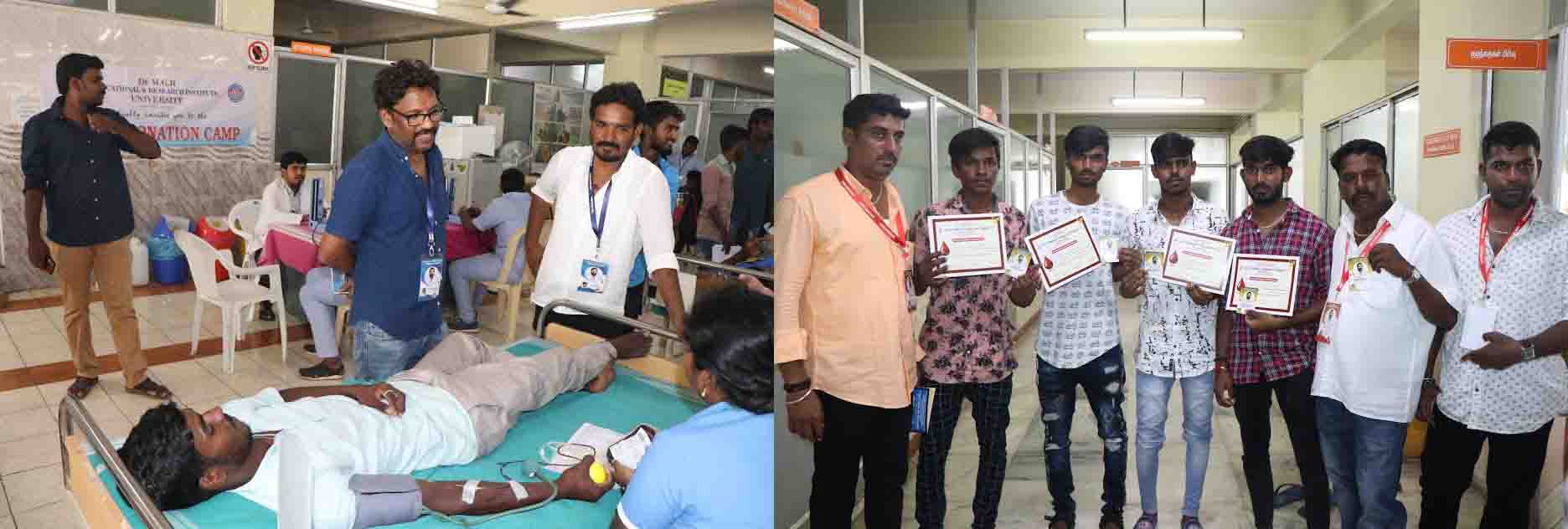 1500 Dhanush fans blood donation