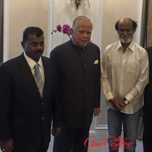 Rajinikanth Meets Malacca Governor Stills