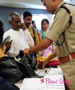 Ilayaraja Detained at Bengaluru Airport