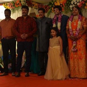 Actor Nizhalgal Ravi Son Wedding Reception Photos