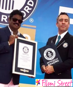 Actor Rkay made Guinness World Record in VIP Hair color shampoo