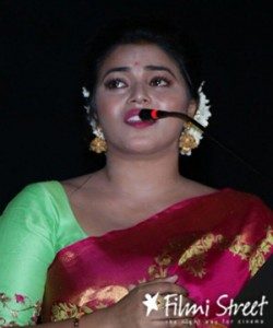 Actress Poorna Cry