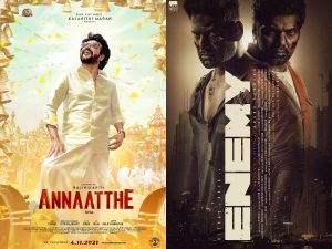Annaatthe Enemy movies will clash in theatres for Diwali 2021