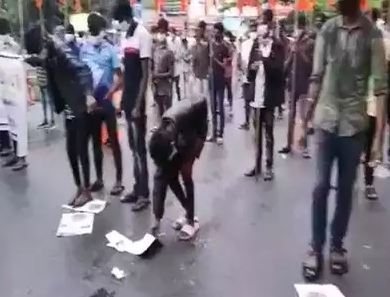 hindu munnani protest