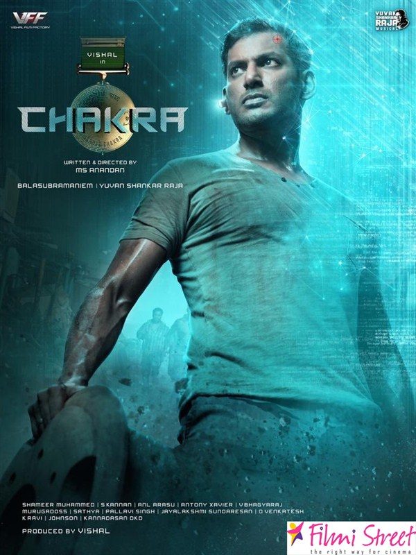 Chakra movie first look posters 