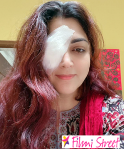Eye operation updates of Actress Kushbhoo