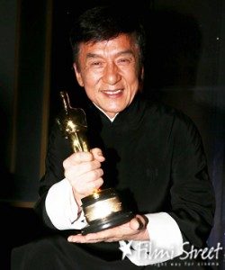 Jackie Chan finally received his first Oscar award