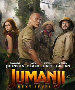 Jumanji The Next Level will be released on 13th Dec 2019 WW