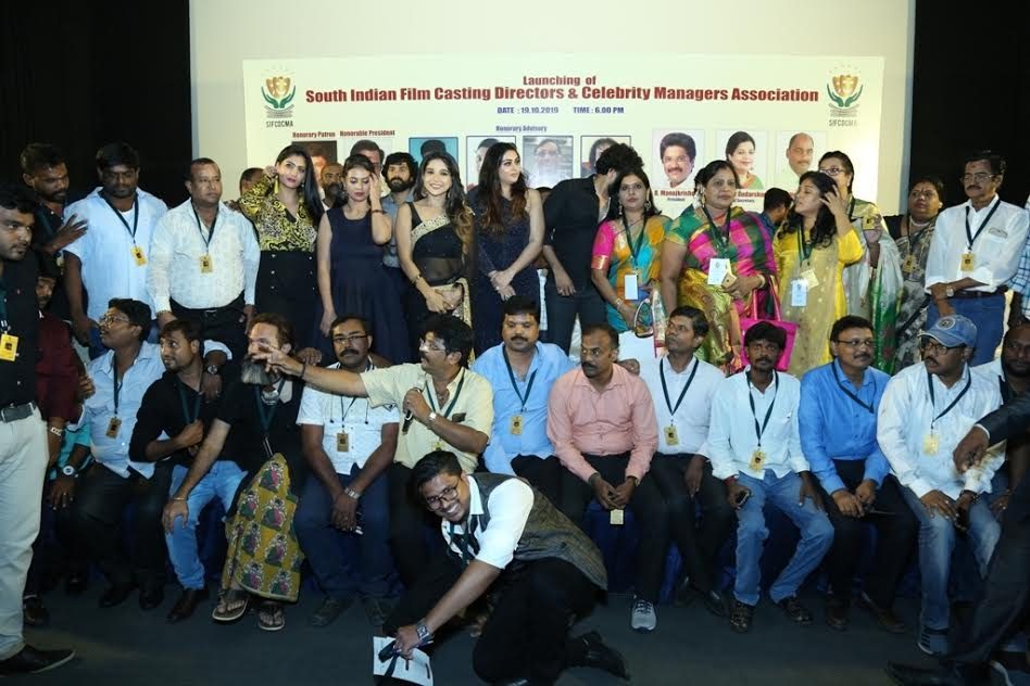 Launch of South Indian film Casting Directors and Celebrity Managers Association 