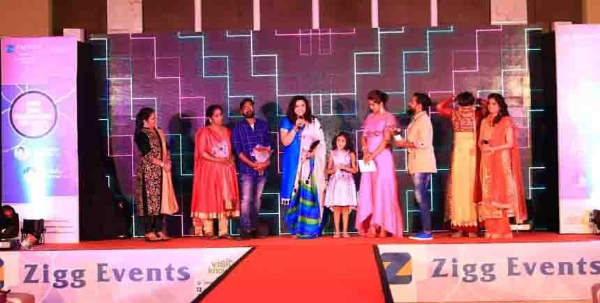 Meena and Nainika participated in The Master and Baby Awards Fashion Show