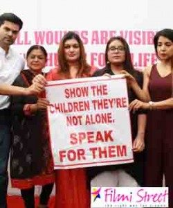 Minor Girl Molestation Case solidarity Protest by Students and Celebrities