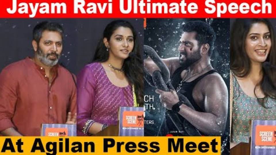 Jayam Ravi Reveals the “Pain” Behind Agilan Movie