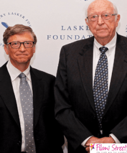 bill gates with his father