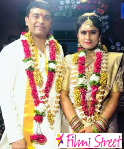 Popular Telugu producer Dil Rajus second marriage with Tejaswini