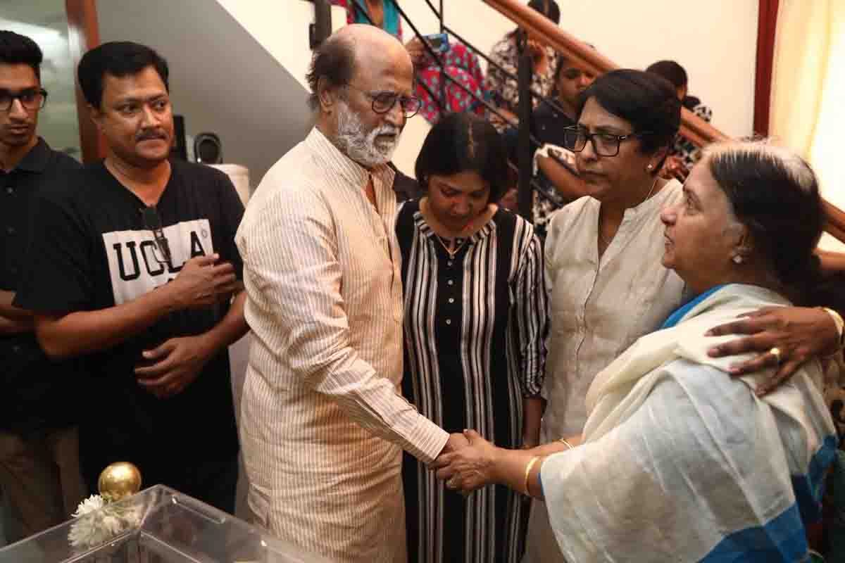 Rajini paid homage to Director Mahendran and shares his memories with him