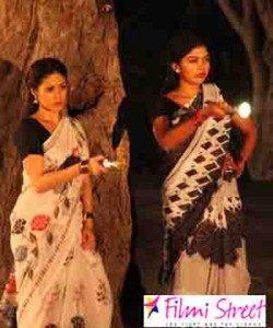 Sadha and Riythvika as prostitute in Torch light movie