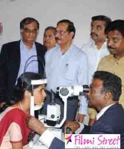 Tele Media treatment for Blind peoples Eye camp held at Tanjore