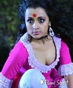 Trisha plays action role in Garjanai movie