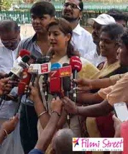Varalakshmi meet Tamilnadu CM regarding Sexual Harassment on Women