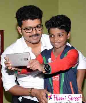 Vijay fulfilled wish of National award child artist Adhish Praveen