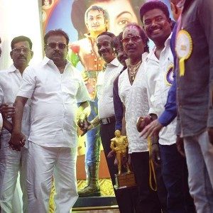 Vijayakanth opened MGR Statue stills