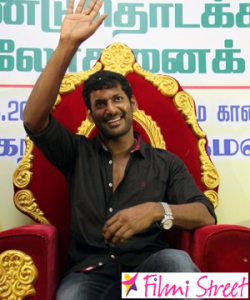 Vishal request his fans do not keep any banners on Action release