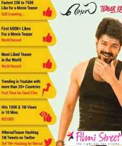 Youtube praises Mersal team for its World Record