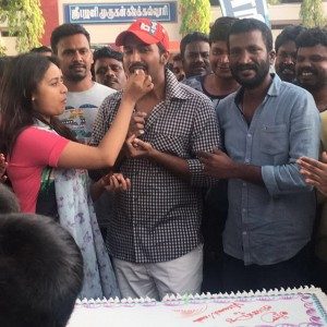 actor vishnu birthday celebration images