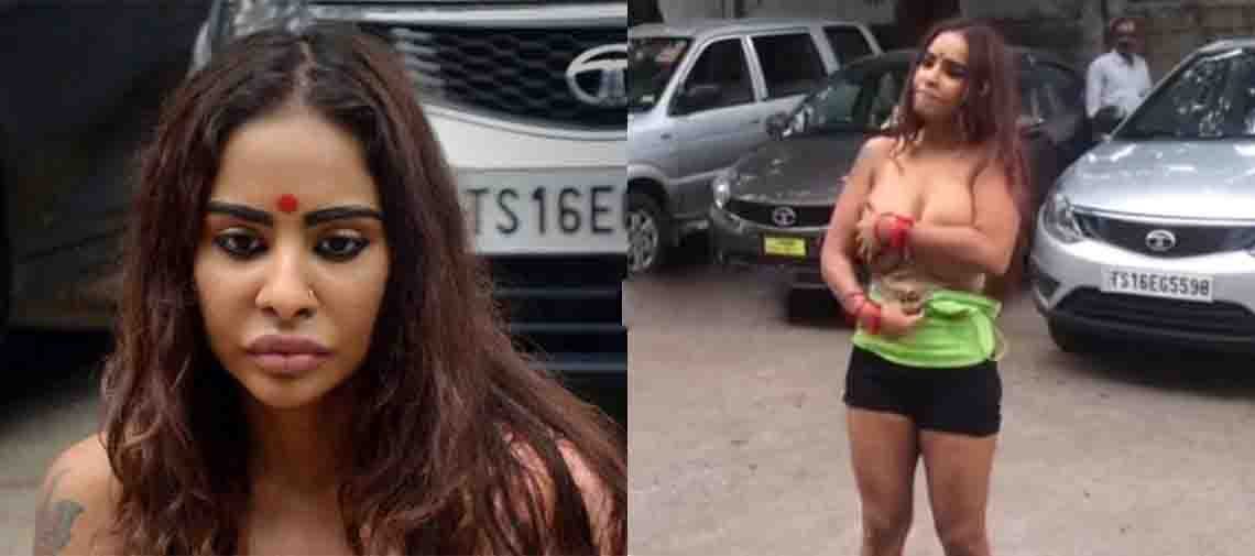actress sri reddy nude protest