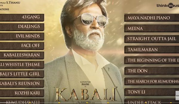 Kabali (Original Background Score)